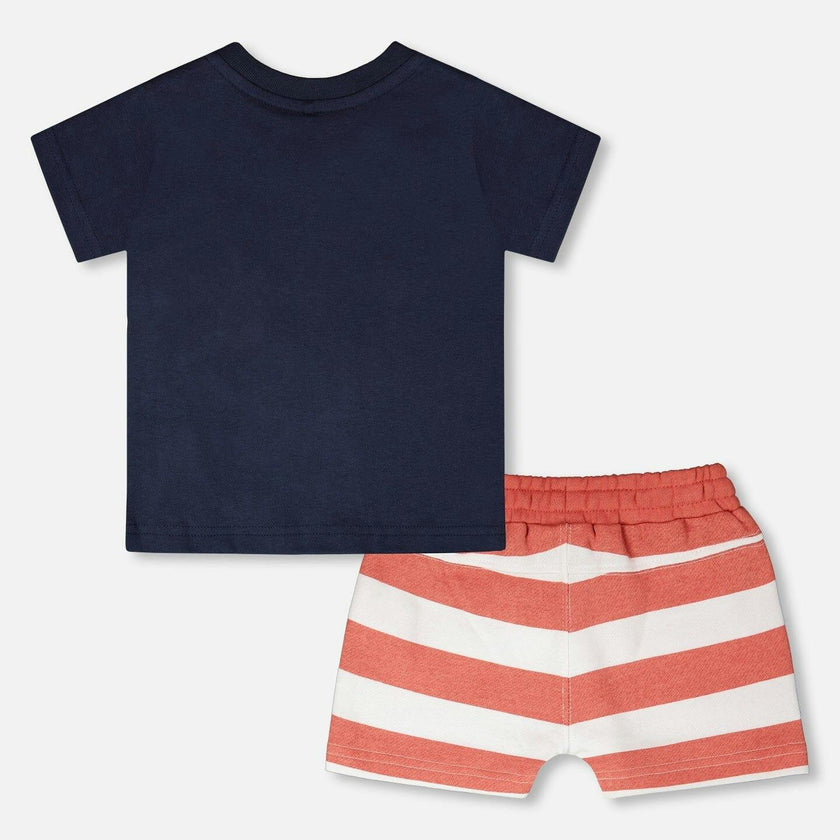 Organic Cotton T-Shirt And Short Set