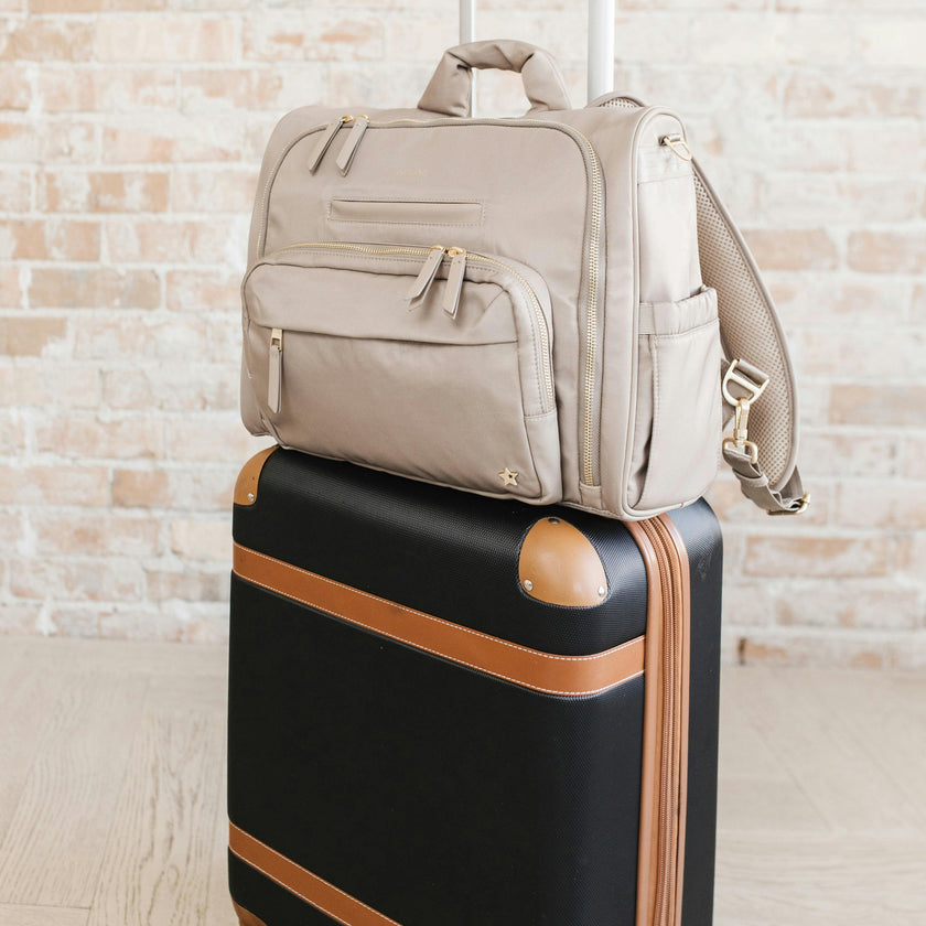 Satchel 14-Compartment Diaper Bag