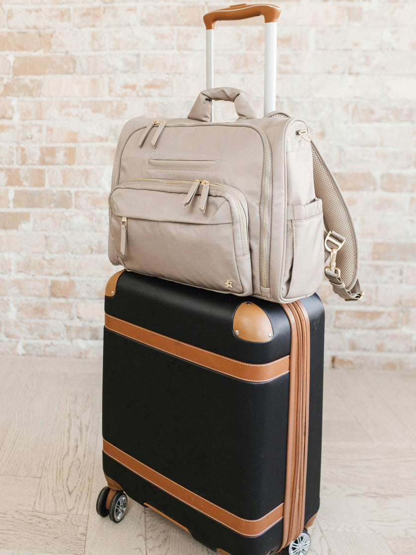Satchel 14-Compartment Diaper Bag