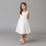 Organic Button Back Party Dress