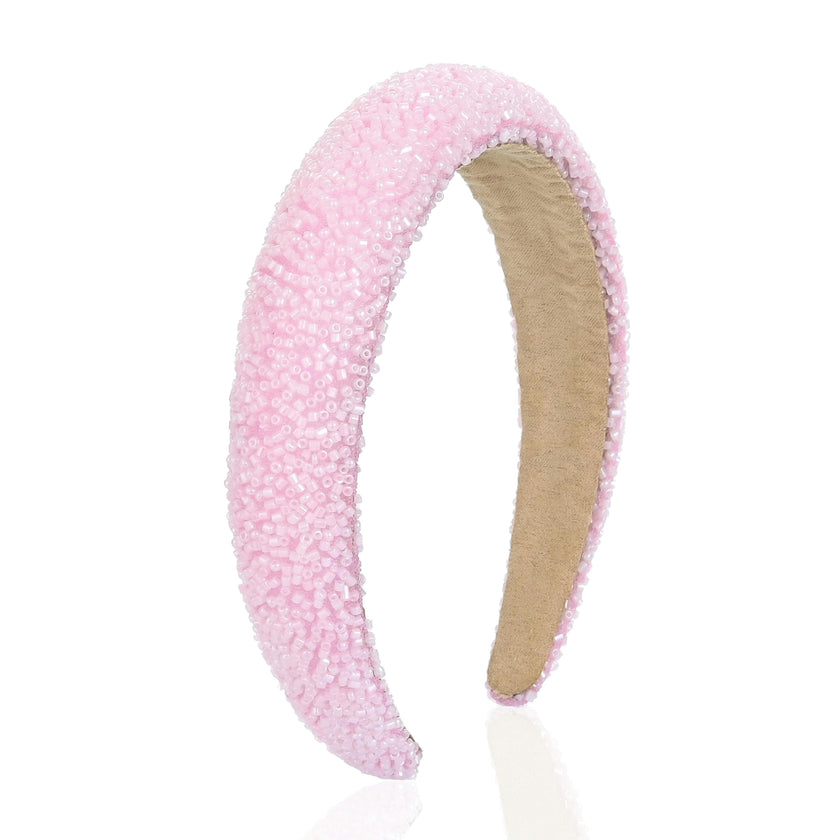 Beaded Padded Headband