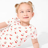Cherry On Top Bamboo Kids Pajama Short Set