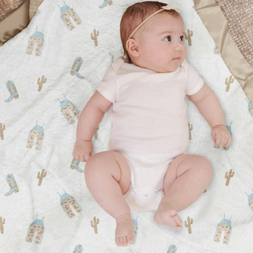 JuJuBe × Studio Oh! Printed Reversible Baby Blankets