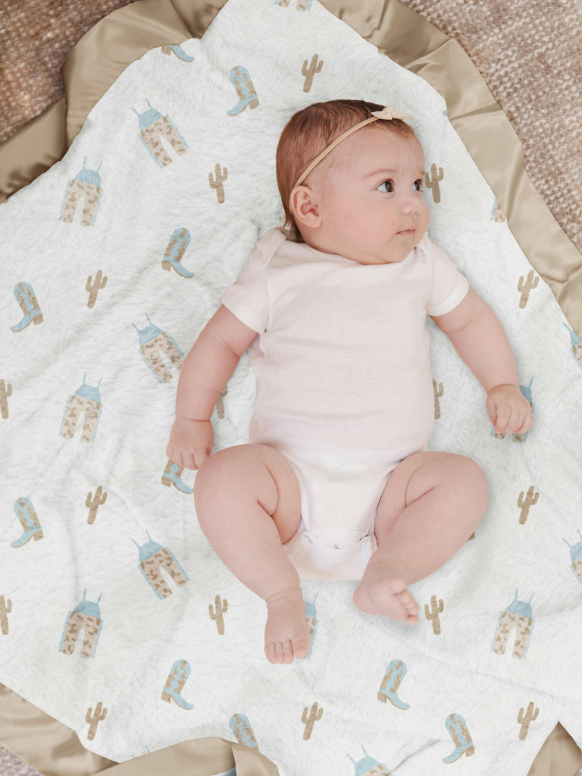 JuJuBe × Studio Oh! Printed Reversible Baby Blankets