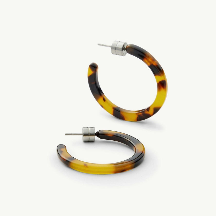 Mini Hoops in Classic Tortoise