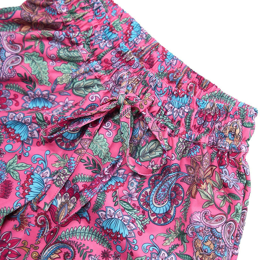 Girls Board Shorts with Tie – Lightweight & Quick-Dry (Liberty)