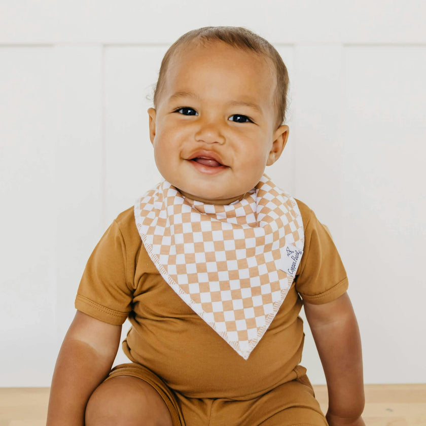 4 Pack Baby Bandana Bibs - Vance