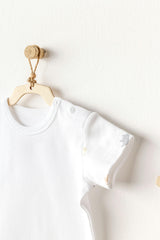 Grey Little King Gingham Jumpsuit Set