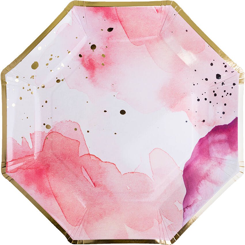 Pretty in Pink Charger Plates