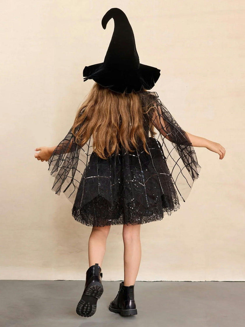 Spiderella Cape For Girls