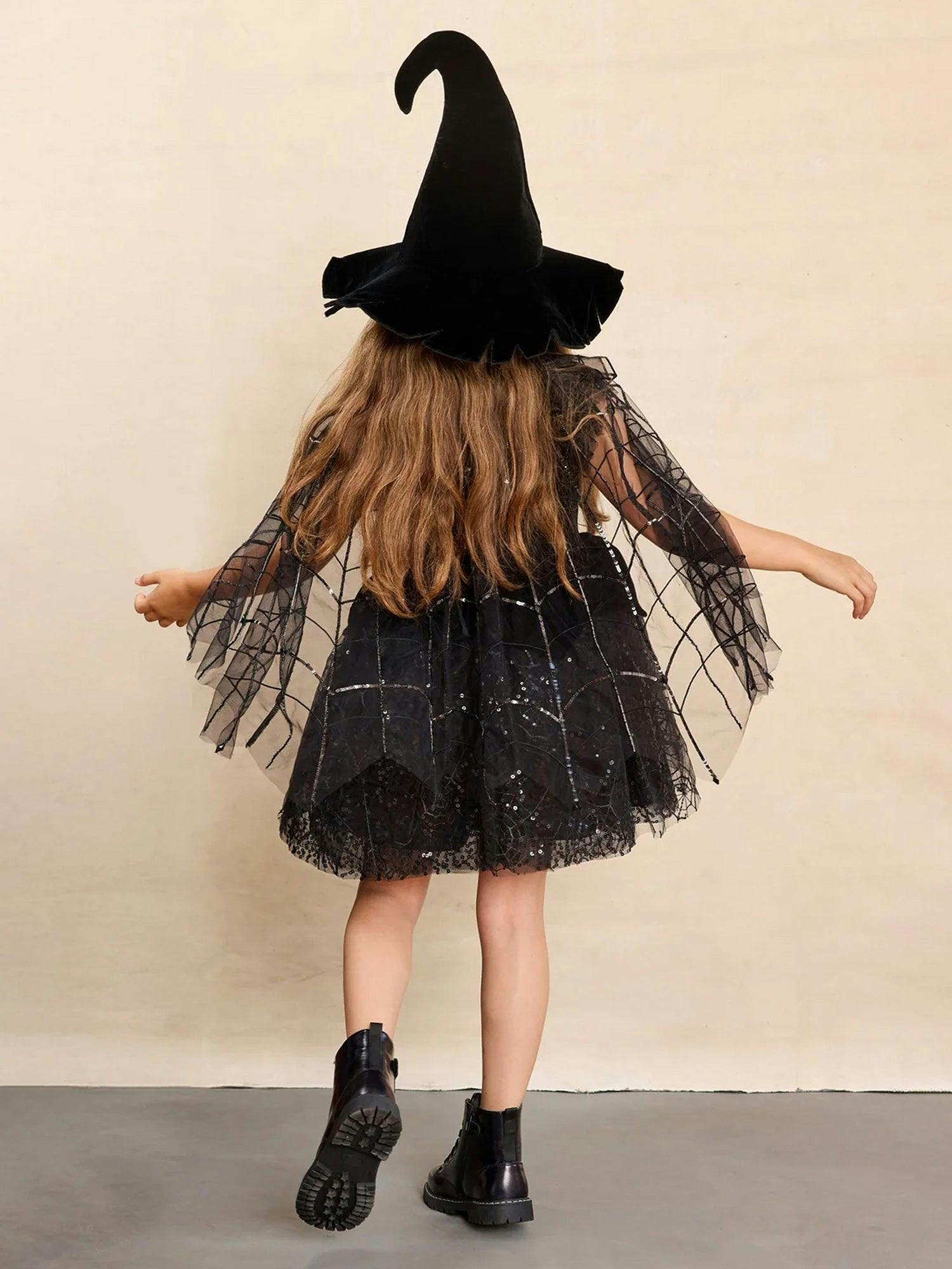 Spiderella Cape For Girls