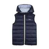 Pale Blue Reversible Vest