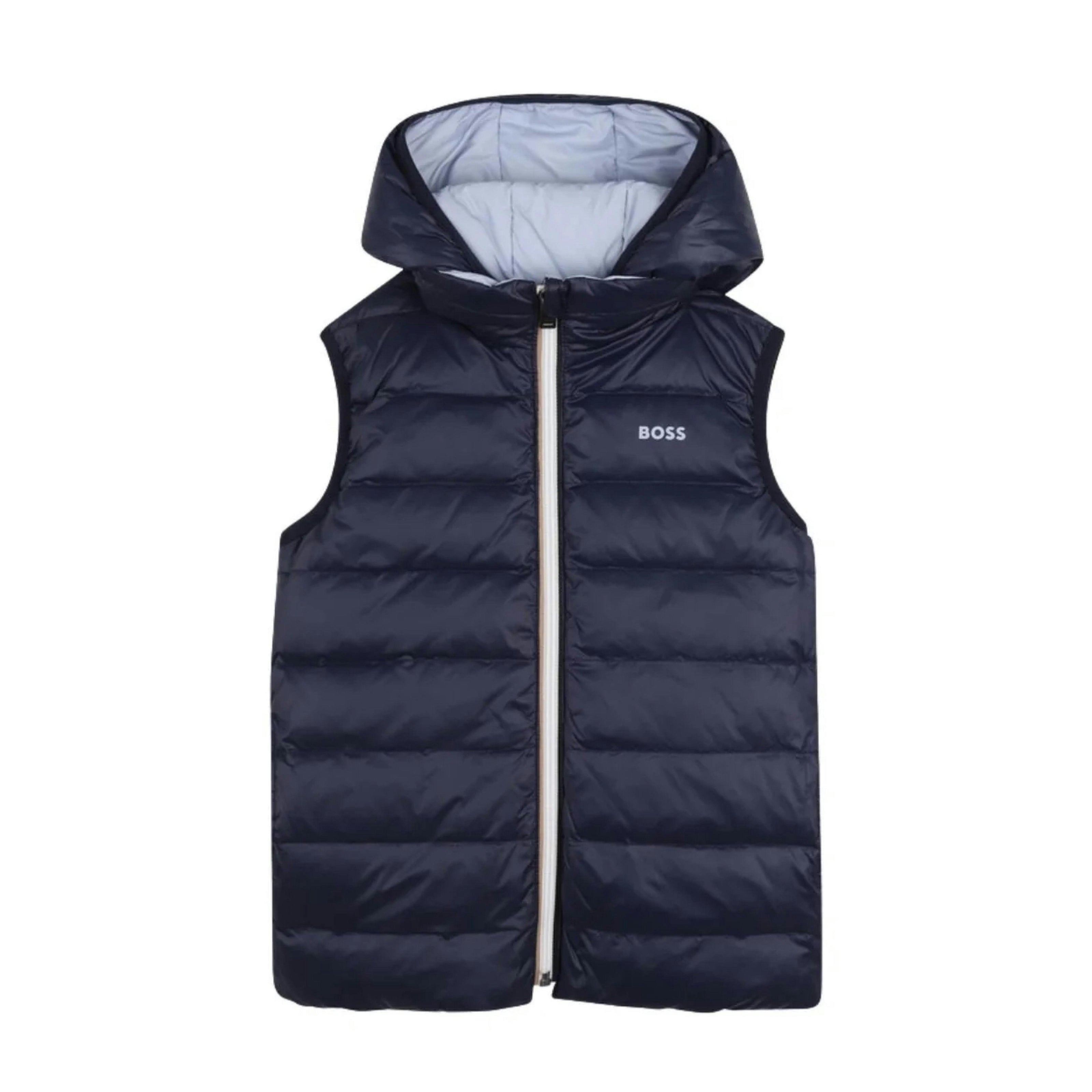 Pale Blue Reversible Vest