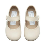 Emma Pre-Walker Baby Shoes - Ivory