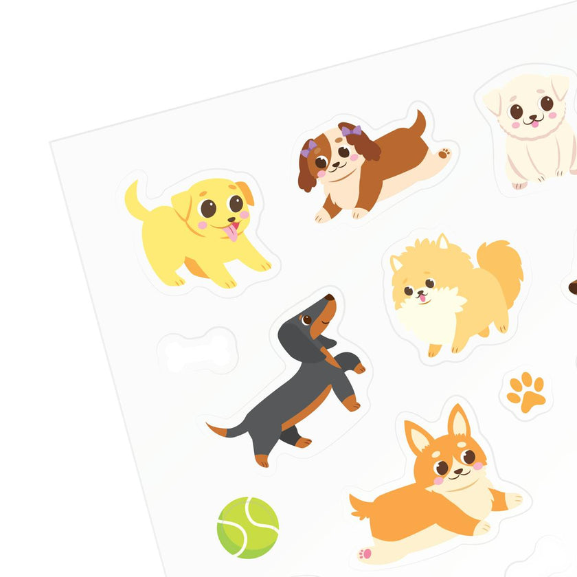 Stickiville Puppy Love Stickers - Vinyl
