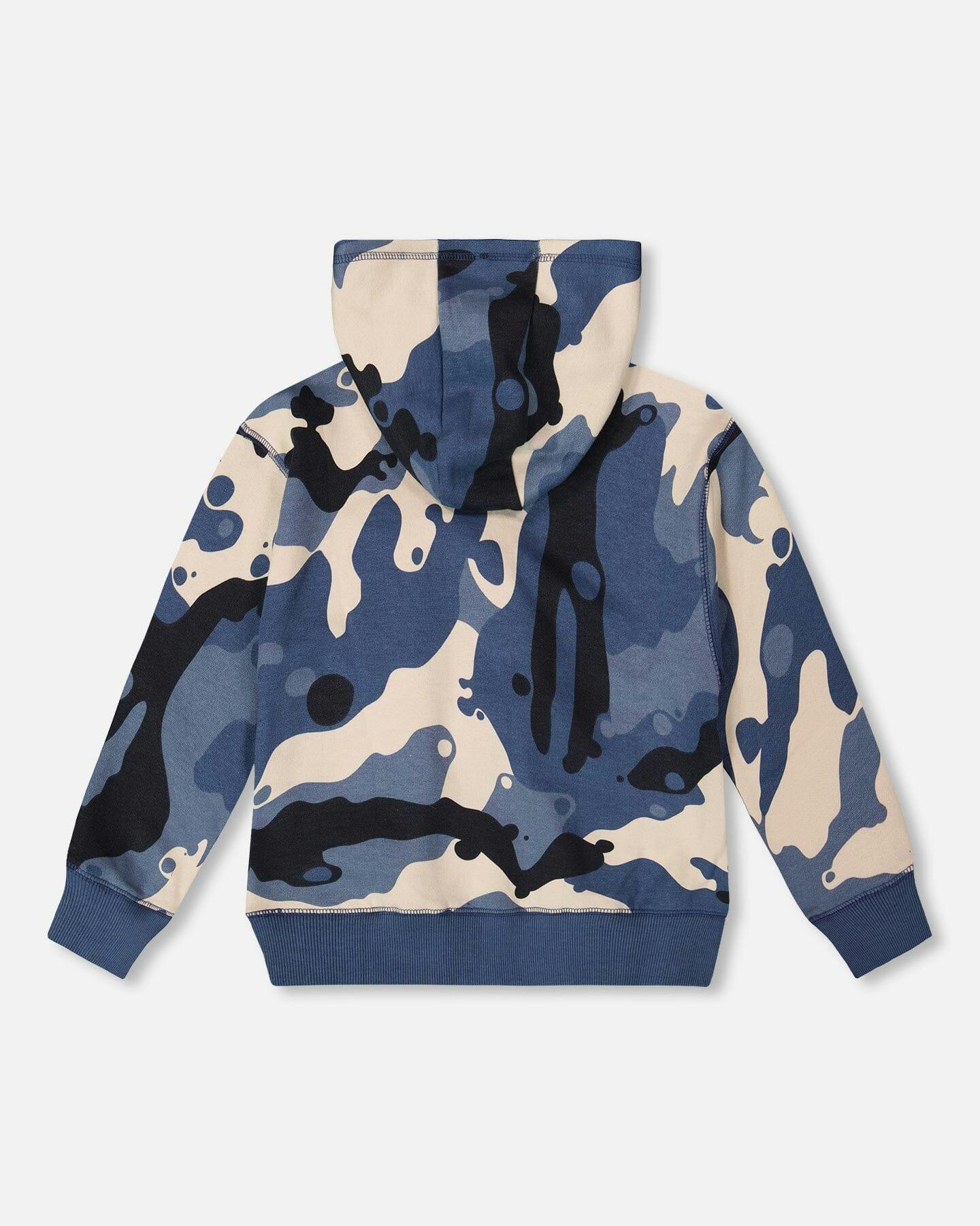 Hooded Fleece Sweatshirt with Crossbody Bag