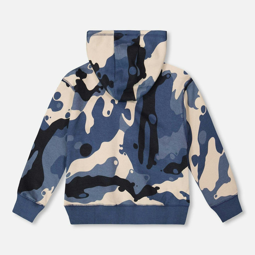 Hooded Fleece Sweatshirt with Crossbody Bag