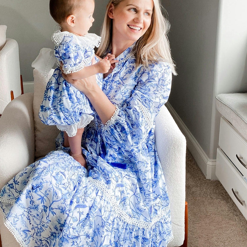 Jaylin Linen Mom Dress