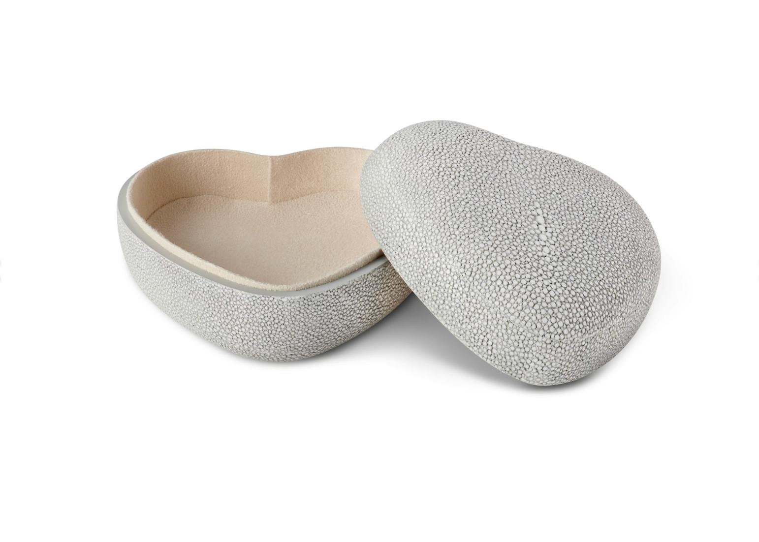 Shagreen Heart Box