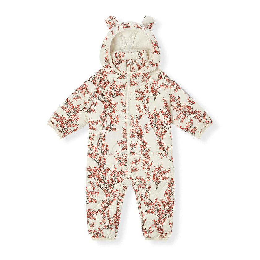 Winterberry Lightweight Down Hooded Jumpsuit