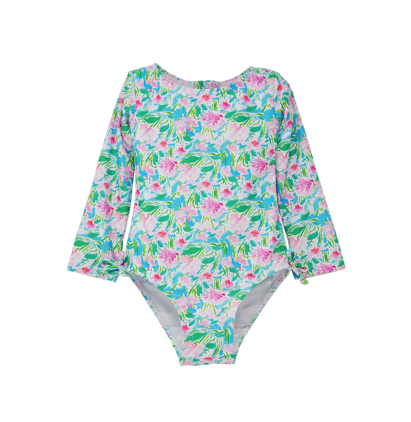 UPF 50+ Charlie L/S Rash Guard Swimsuit