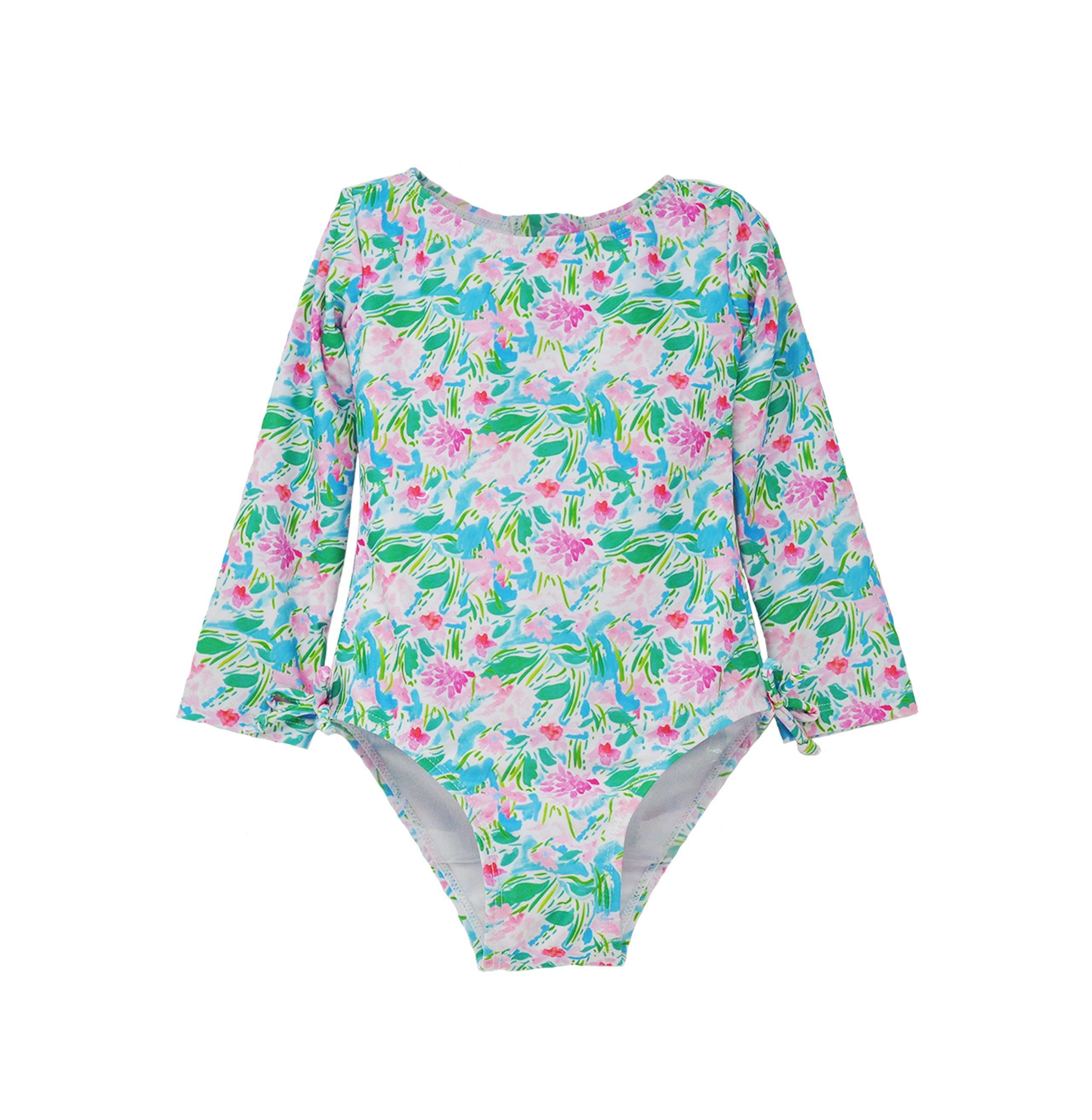 UPF 50+ Charlie L/S Rash Guard Swimsuit
