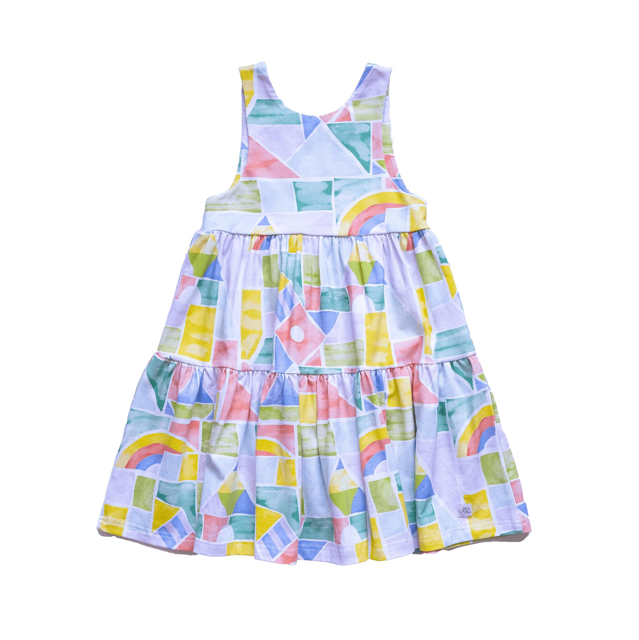 Alex Sleeveless Tier Dress
