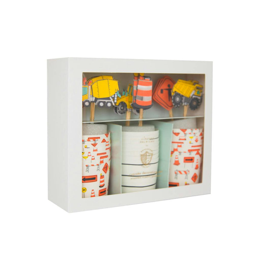 Under Construction Cupcake Decorating Set