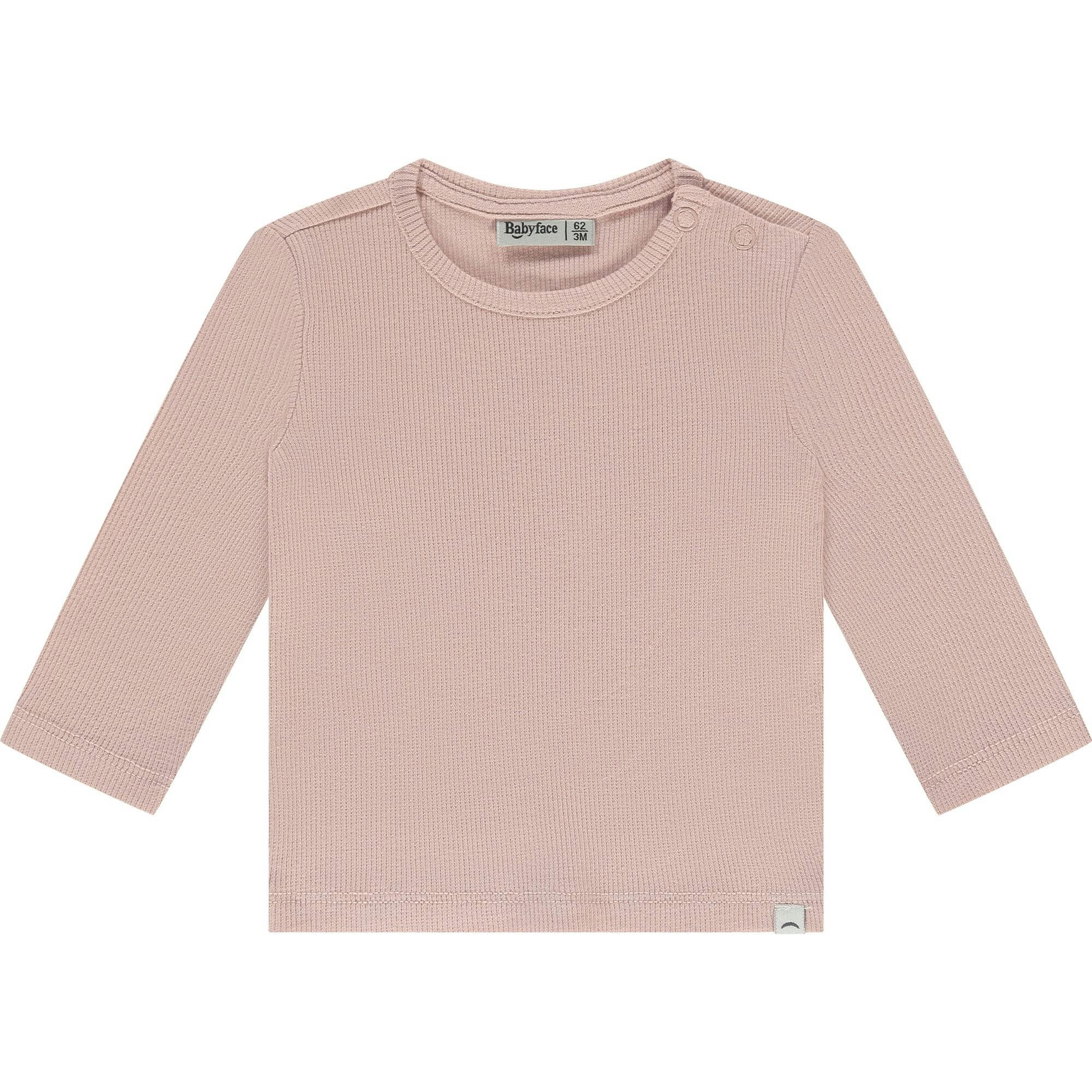 Solid Ribbed Long Sleeve