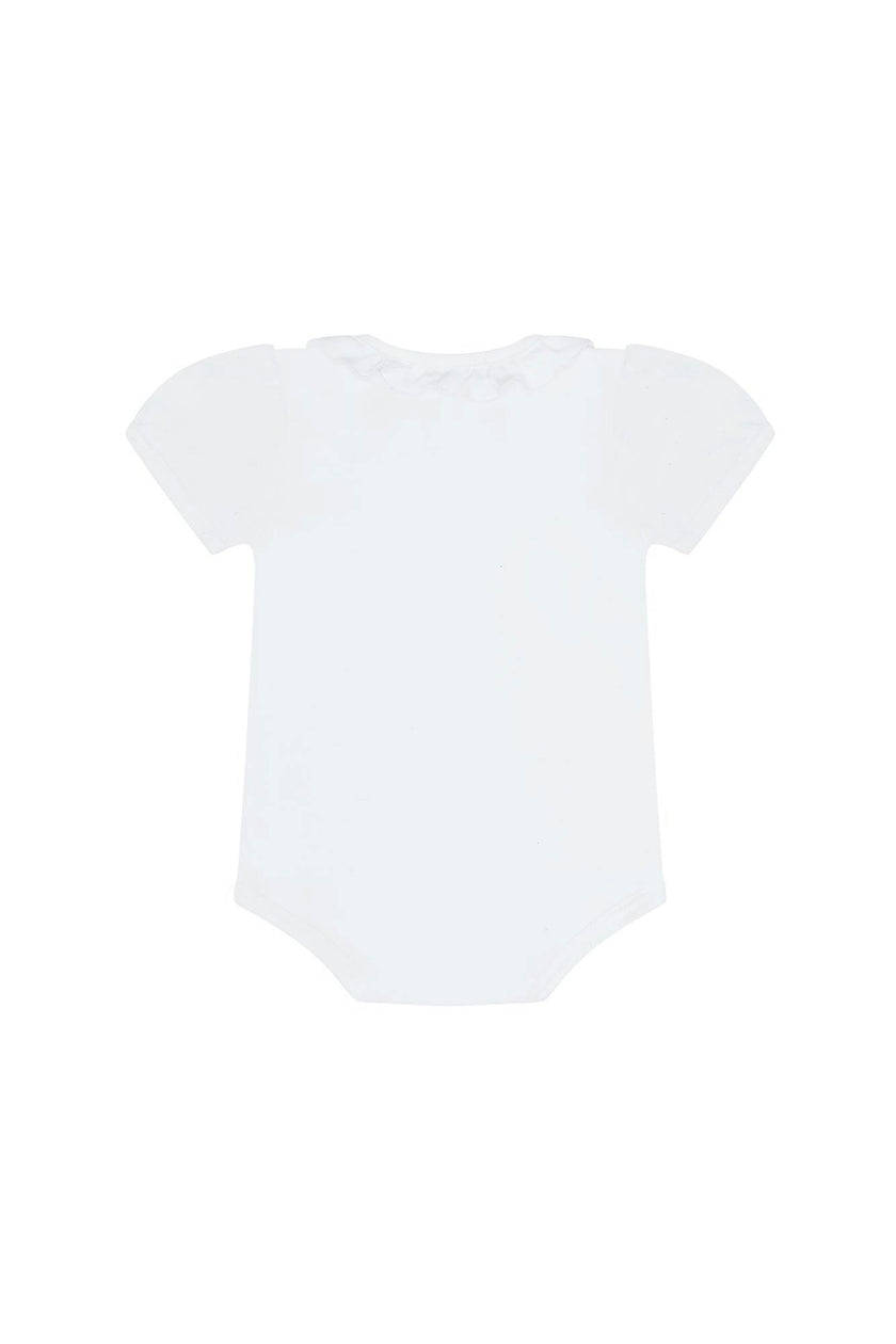 Ruffle Short Sleeve Onesie