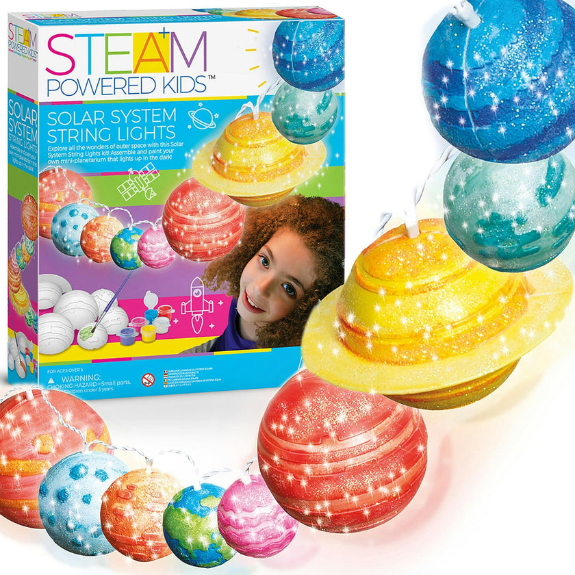 STEAM Powered Kids: Solar System String Lights
