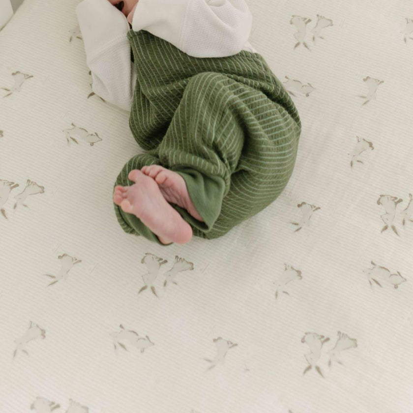 Organic Cotton Fitted Crib Sheet