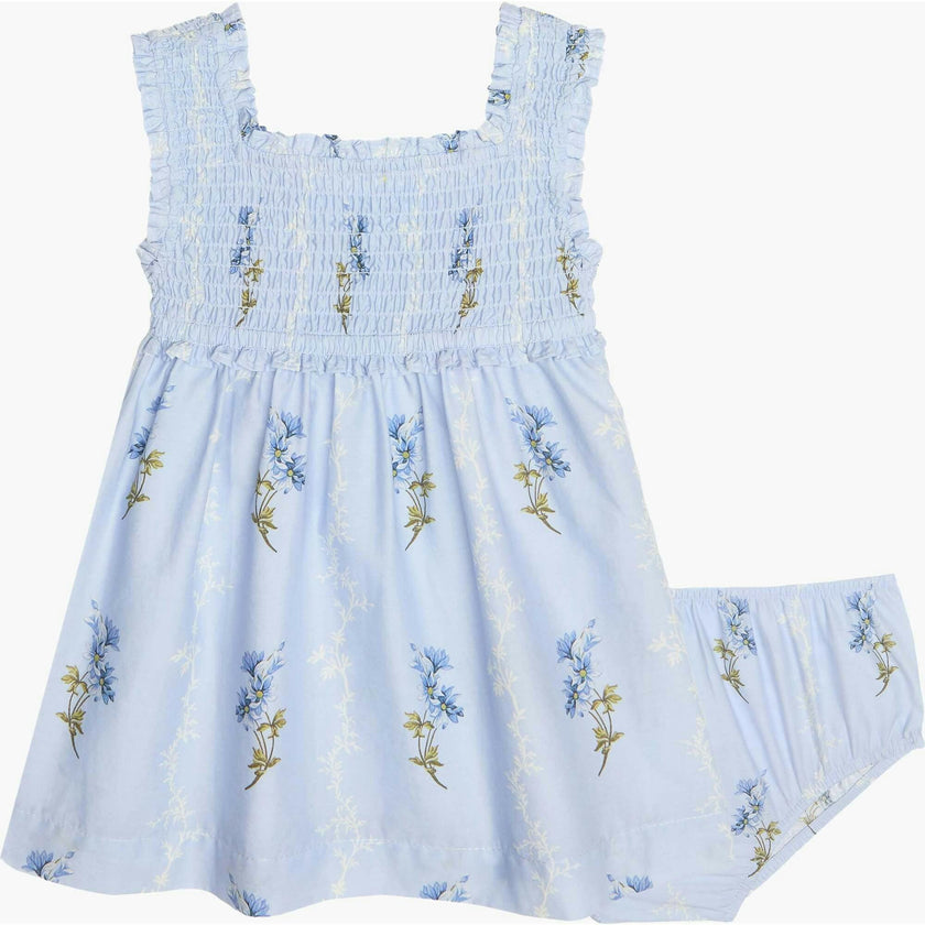 The Baby Nora Nap Dress - Bluebell Waltz