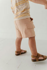 Boys Cargo Shorts in Smoke