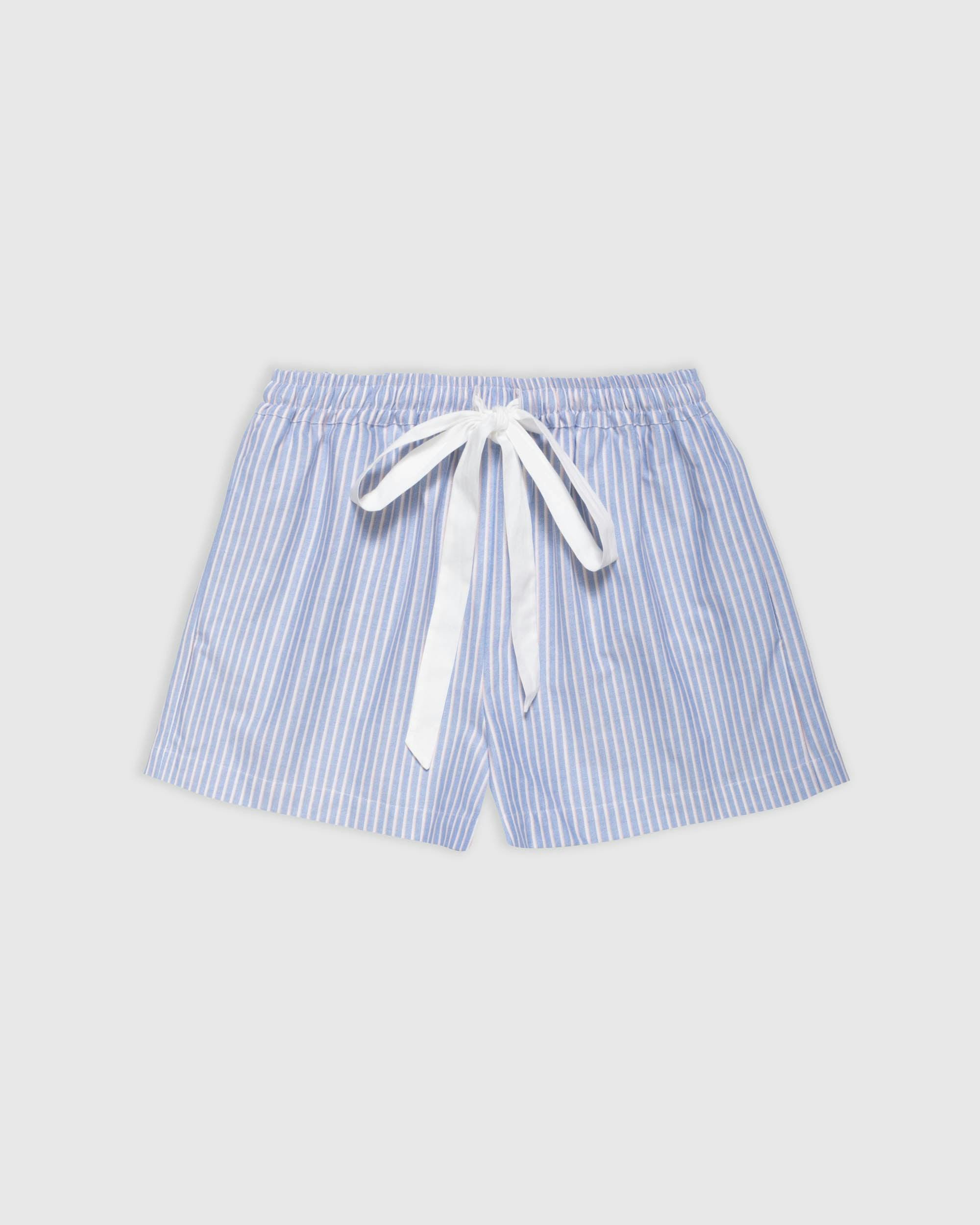 Adult Avenue Shorts in Oxford Stripe