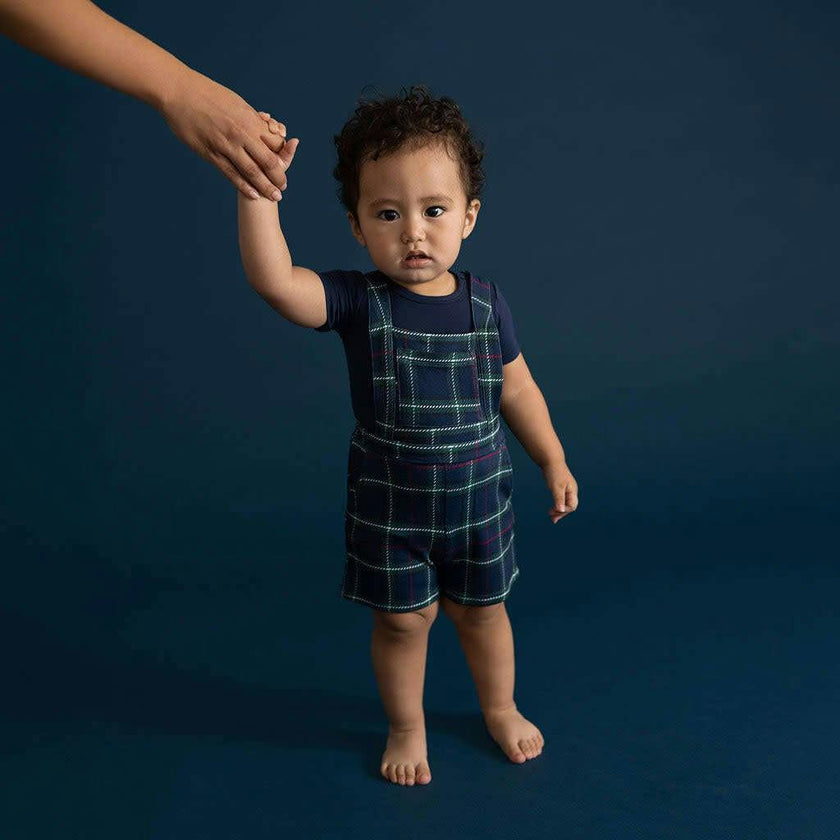 Augustus French Terry Short Overalls