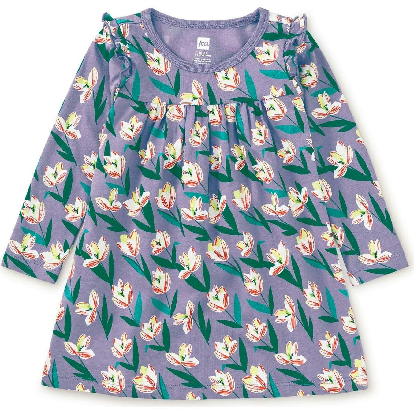 Original Print Long Sleeve Mighty Mini Dress, Multi