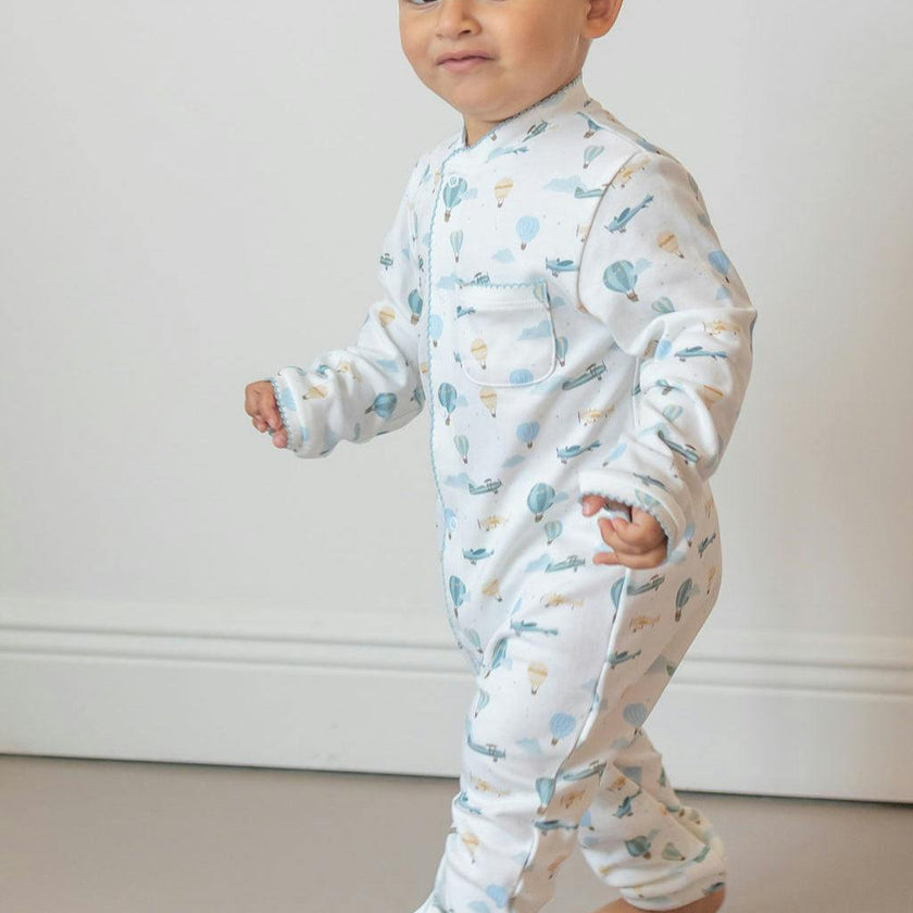 Little Airplanes Pima Baby Pajama