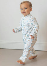 Savana Pima Cotton Baby One-Piece Pajamas