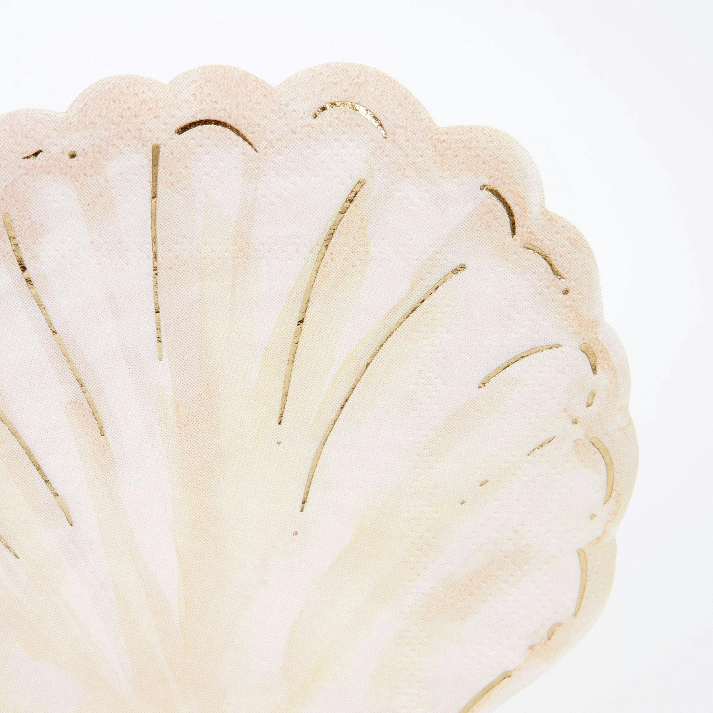 Watercolour Clam Shell Napkins