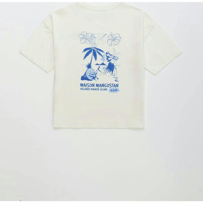 HULA T-SHIRT CLOUDY WHITE