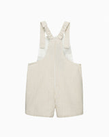 Baby Alexander Bib Shorts in Oatmeal Train