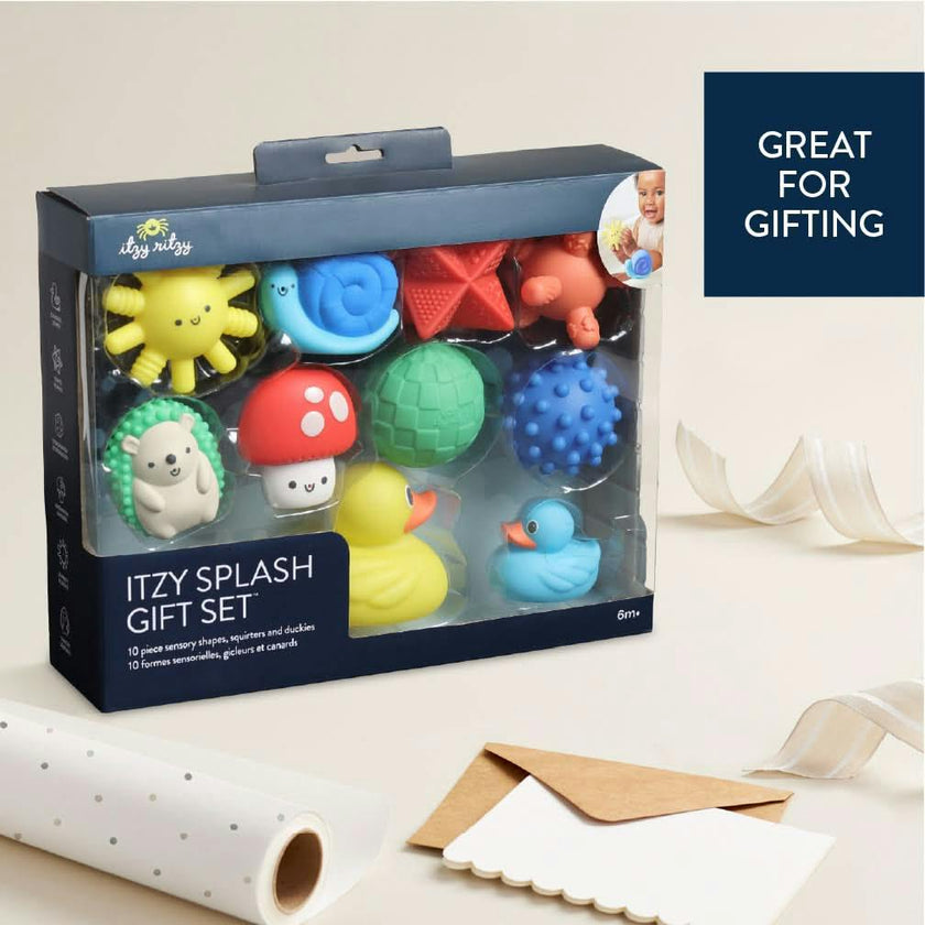 Itzy Splash Gift Set™ 10-Piece Bath Toys
