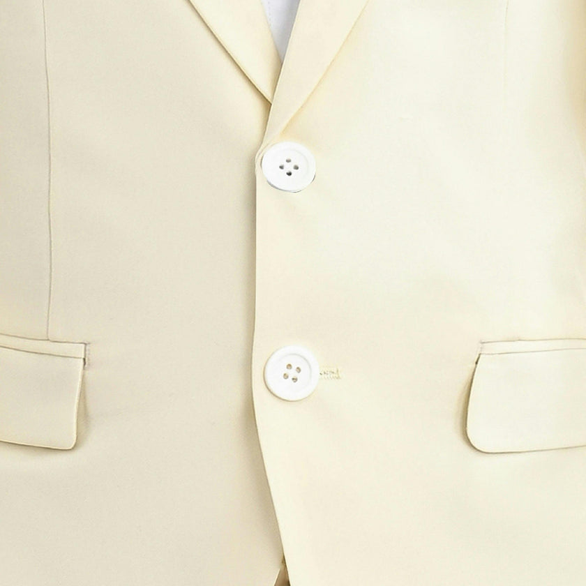 Cream Formal Suit Set