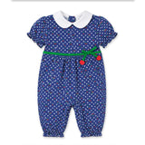 Polka Dot Cherry Printed Knit Longall