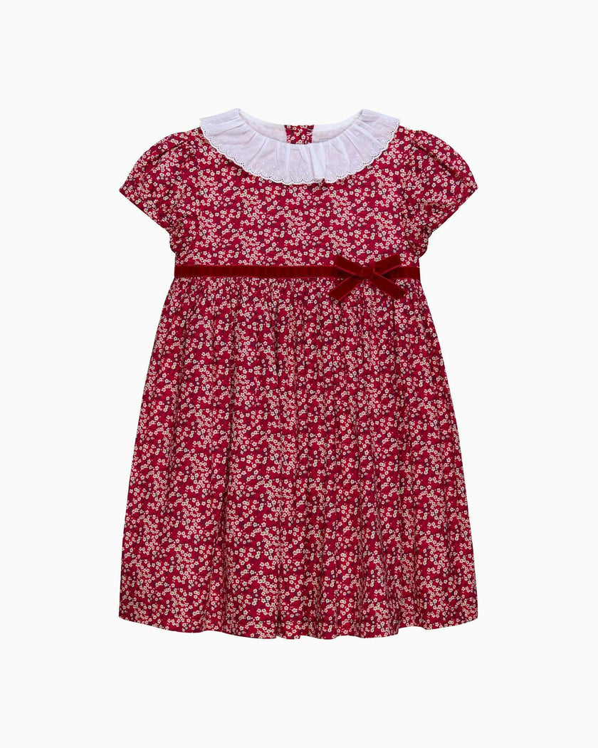 Red Mitsi Valeria Dress