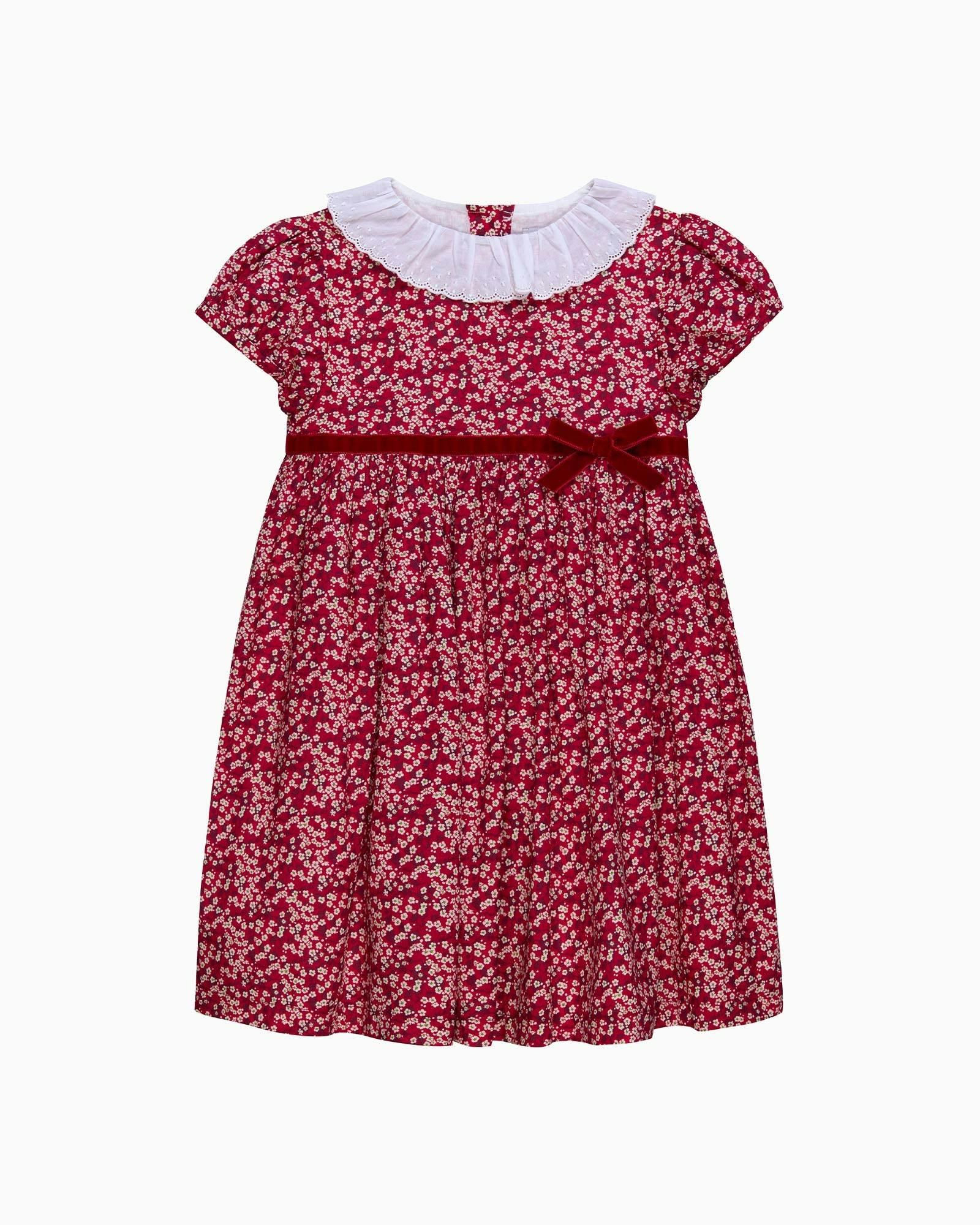 Red Mitsi Valeria Dress
