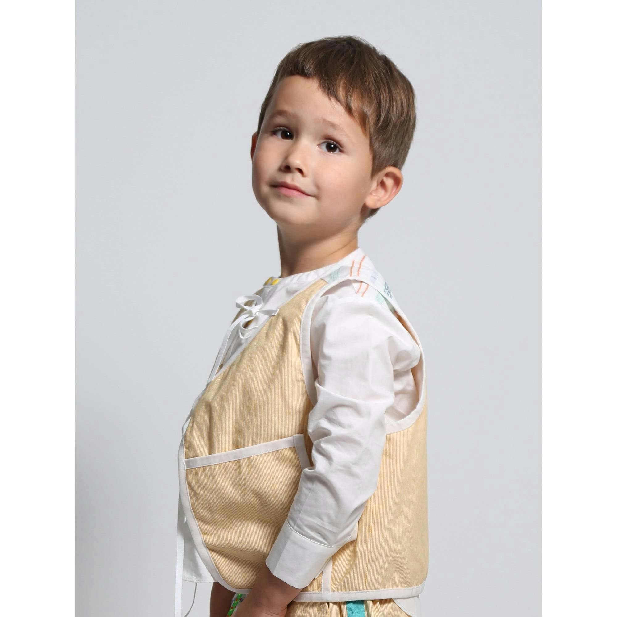 TOBIAS PADDED PATCHWORK VEST