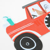 On The Farm Tractor Napkins