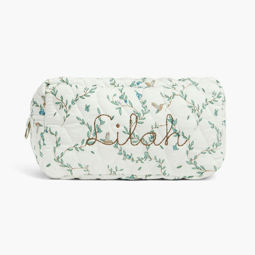Secret Garden Toiletry Zipper Pouch, Prints